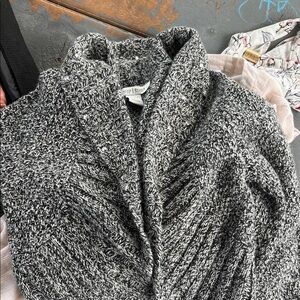 White House Black Market Monochrome Knit Sweater